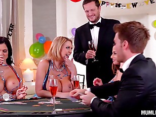 Milfs New Year&#’s Orgy