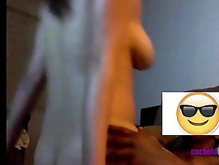 Cheating Wife With Masked Face Fucked By Black Cock